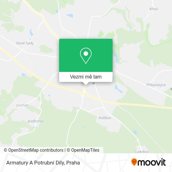 Armatury A Potrubní Díly mapa
