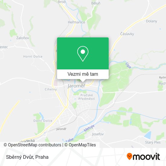 Sběrný Dvůr mapa