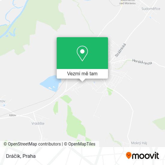 Dráčik mapa
