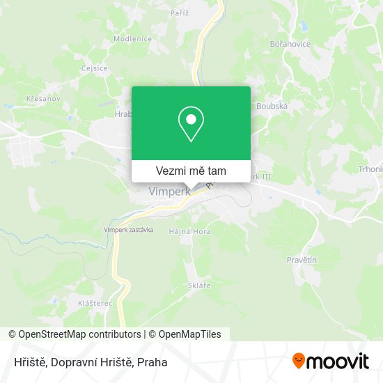 Hřiště, Dopravní Hriště mapa