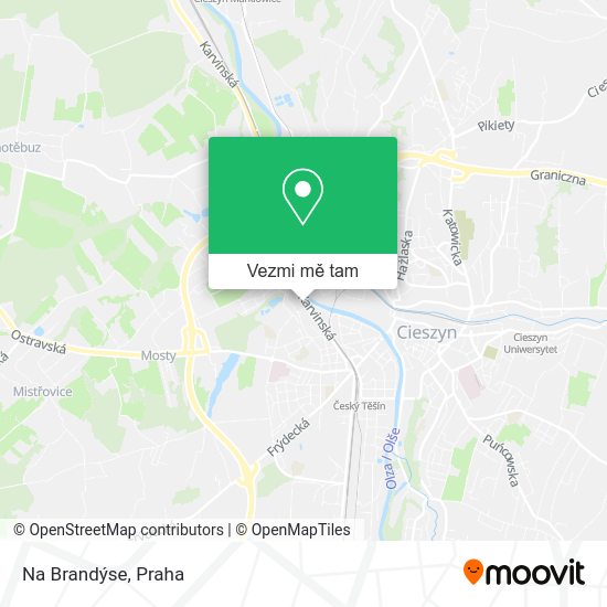 Na Brandýse mapa