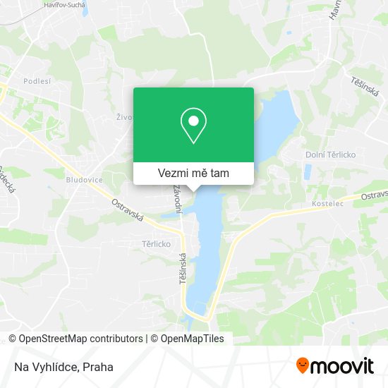 Na Vyhlídce mapa
