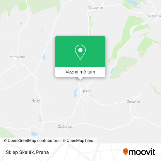 Sklep Skalák mapa