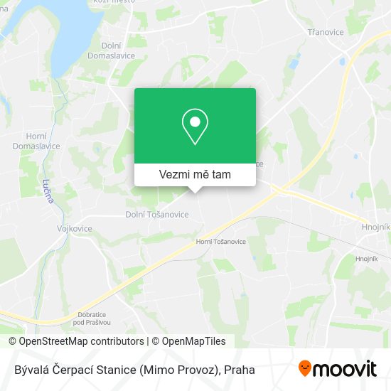 Bývalá Čerpací Stanice (Mimo Provoz) mapa