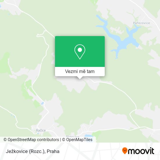 Ježkovice (Rozc.) mapa