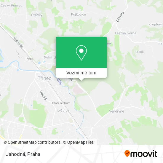 Jahodná mapa