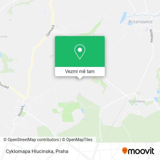 Cyklomapa Hlucinska mapa