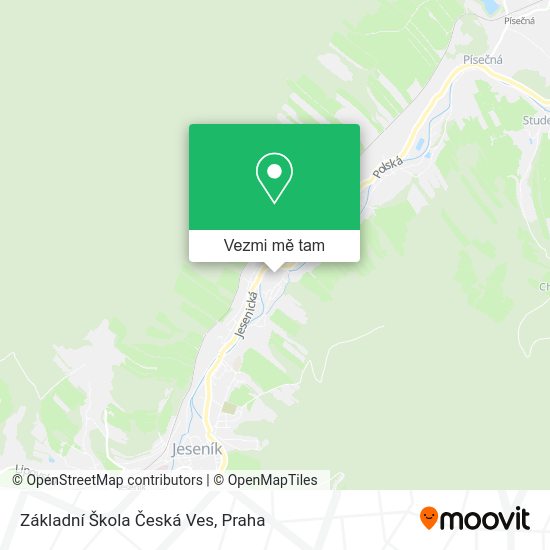 Základní Škola Česká Ves mapa