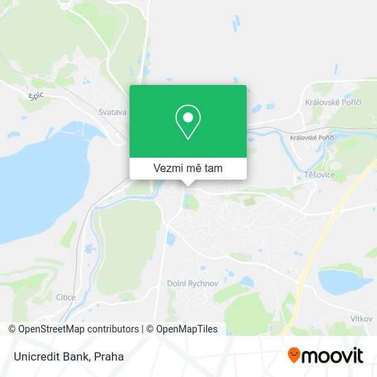 Unicredit Bank mapa