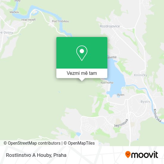 Rostlinstvo A Houby mapa