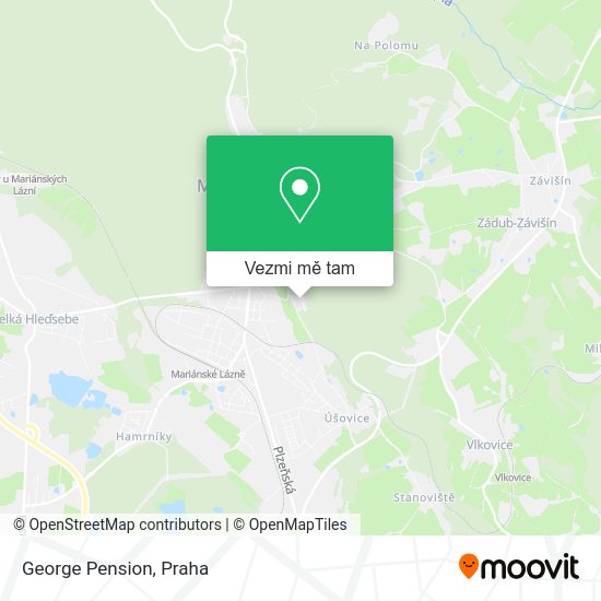 George Pension mapa