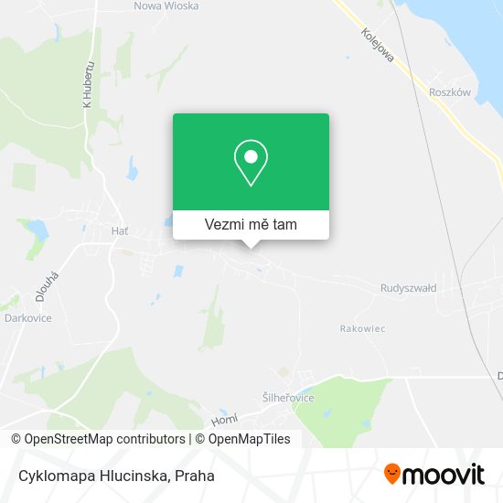 Cyklomapa Hlucinska mapa