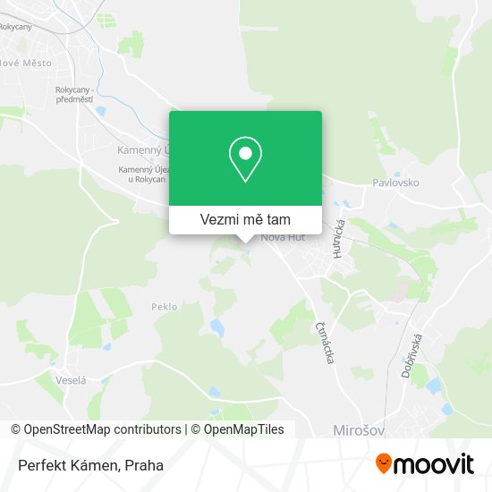 Perfekt Kámen mapa