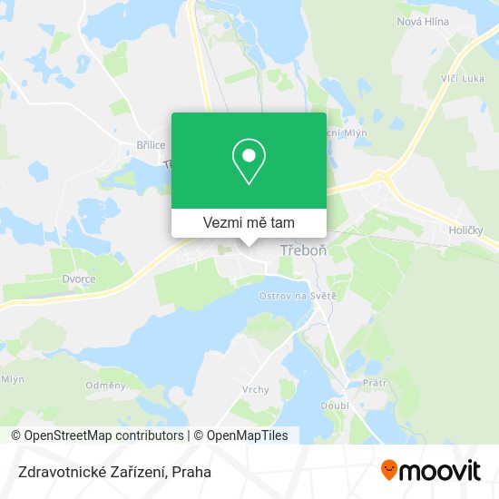 Zdravotnické Zařízení mapa