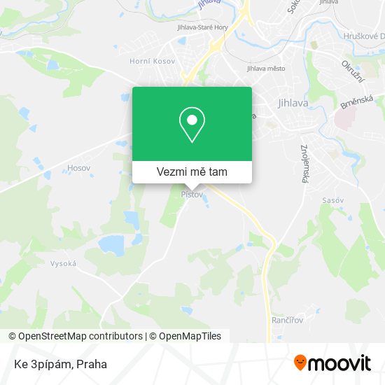 Ke 3pípám mapa