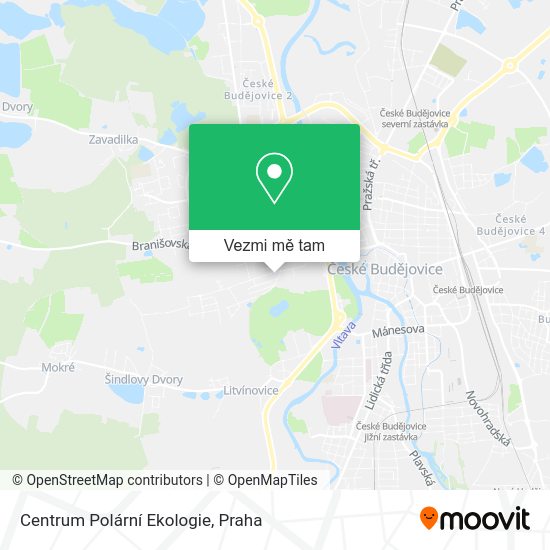 Centrum Polární Ekologie mapa