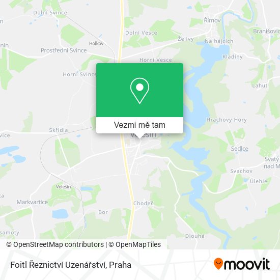 Foitl Řeznictví Uzenářství mapa