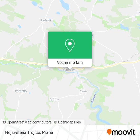 Nejsvětější Trojice mapa