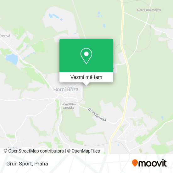 Grün Sport mapa