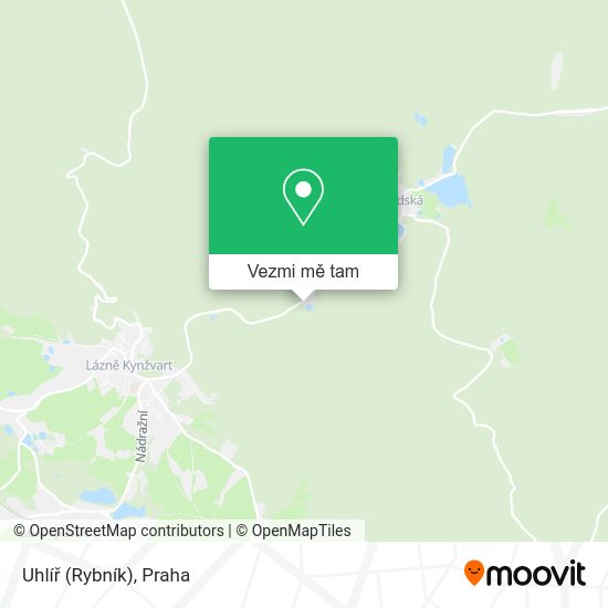 Uhlíř (Rybník) mapa