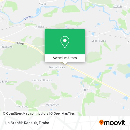 Hs Staněk Renault mapa