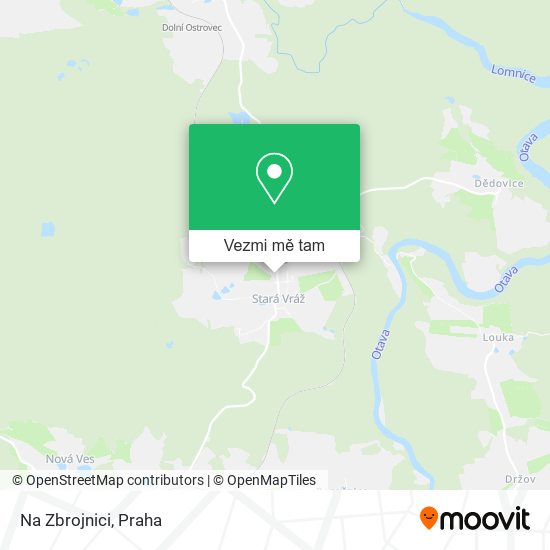 Na Zbrojnici mapa