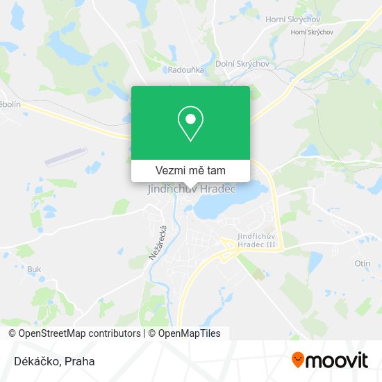 Dékáčko mapa