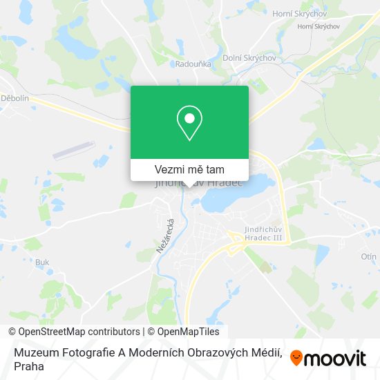 Muzeum Fotografie A Moderních Obrazových Médií mapa