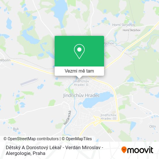 Dětský A Dorostový Lékař - Verdán Miroslav - Alergologie mapa