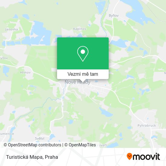 Turistická Mapa mapa