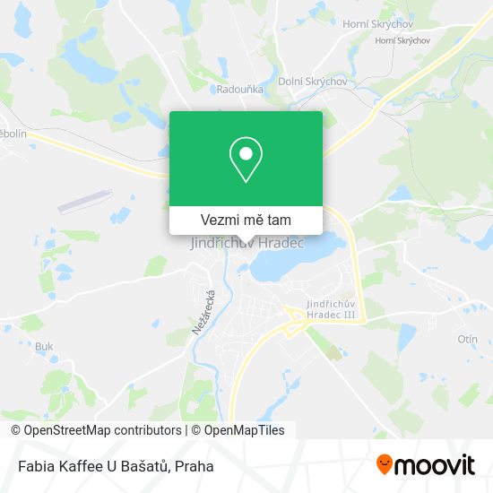Fabia Kaffee U Bašatů mapa