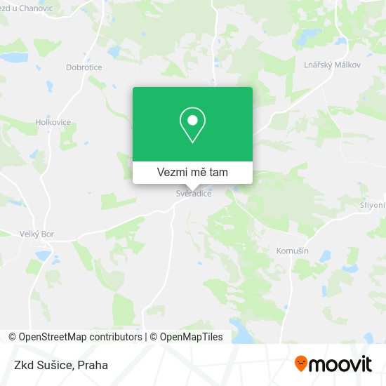 Zkd Sušice mapa