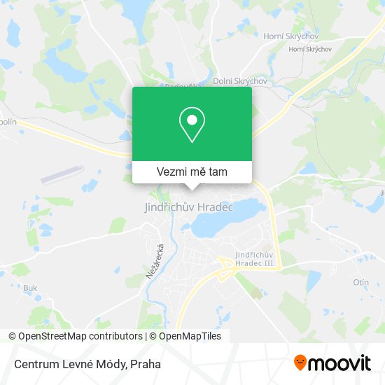 Centrum Levné Módy mapa