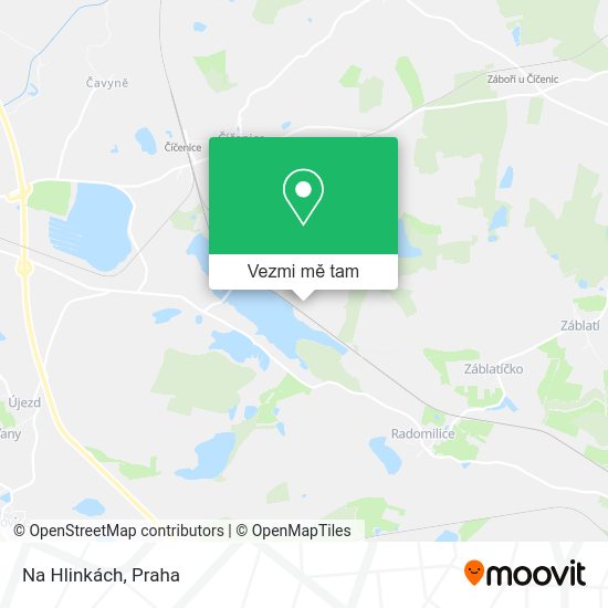 Na Hlinkách mapa