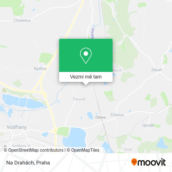 Na Drahách mapa