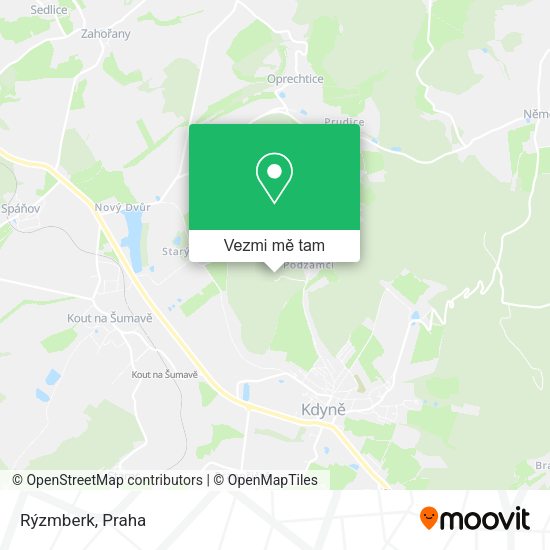 Rýzmberk mapa