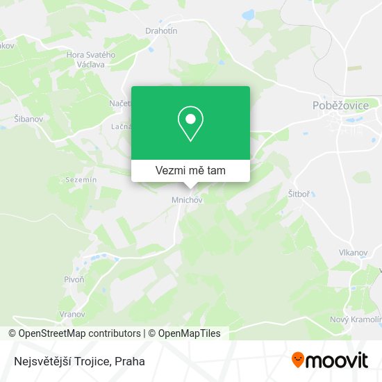 Nejsvětější Trojice mapa
