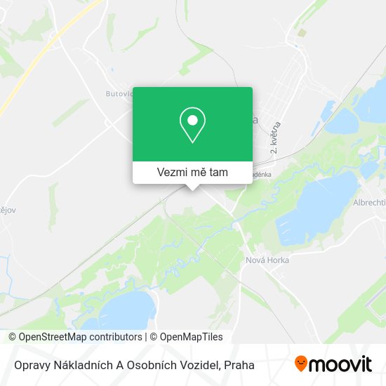 Opravy Nákladních A Osobních Vozidel mapa