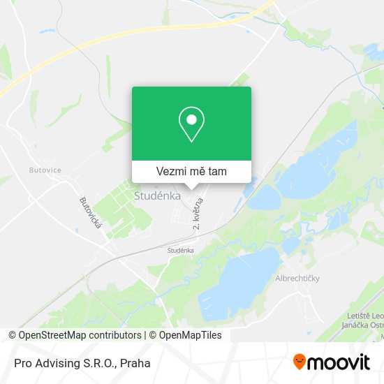 Pro Advising S.R.O. mapa