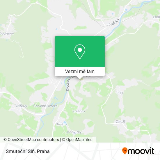 Smuteční Síň mapa