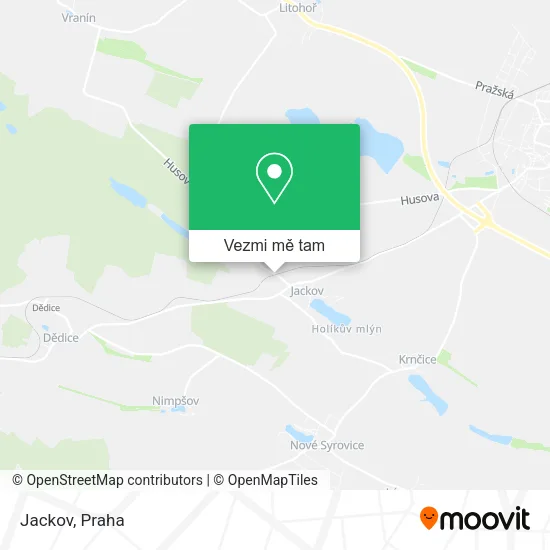 Jackov mapa