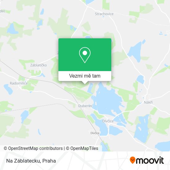 Na Záblatecku mapa