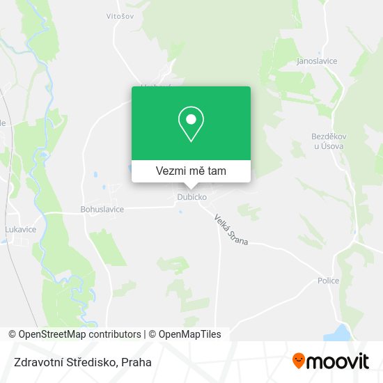 Zdravotní Středisko mapa