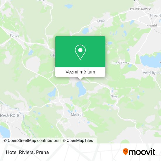 Hotel Riviera mapa