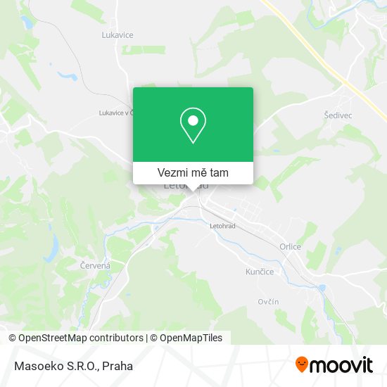 Masoeko S.R.O. mapa