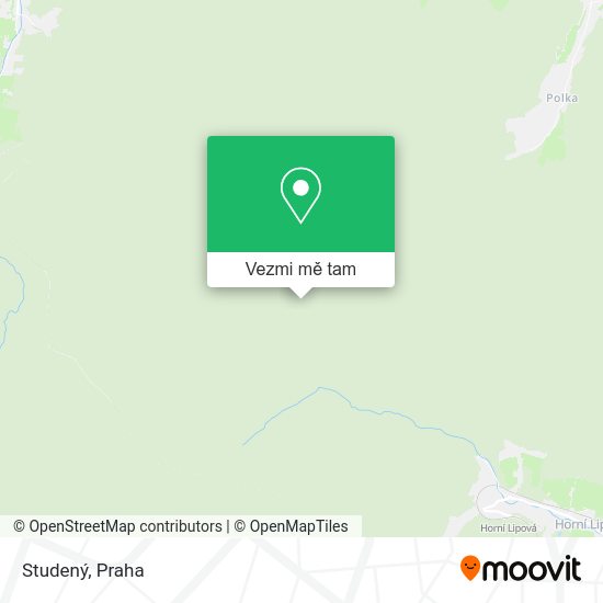 Studený mapa