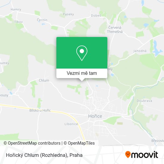 Hořický Chlum (Rozhledna) mapa