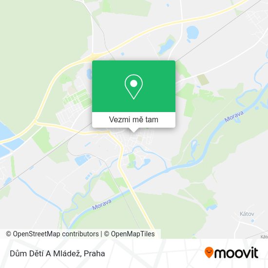 Dům Dětí A Mládež mapa