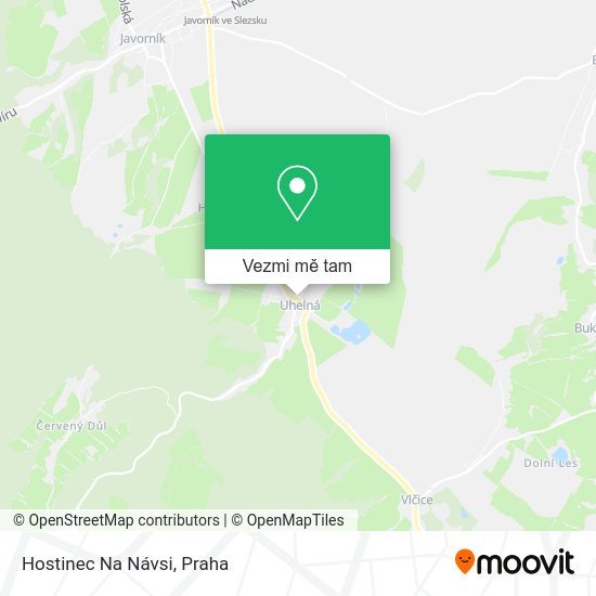 Hostinec Na Návsi mapa