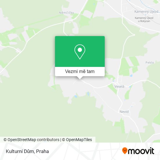 Kulturní Dům mapa